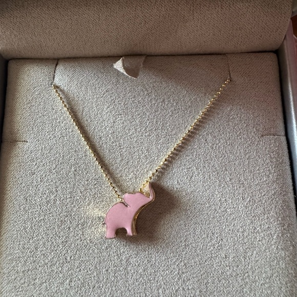 Alex Woo 14k Gold & Enamel Good Luck Elephant 🐘 Necklace 18” - Picture 3 of 10
